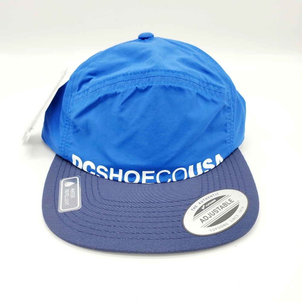 DC Shoes Crockeye Arch Shape Adj Closure Hat Blue